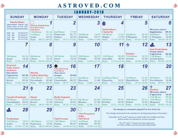 june 13 2018 astrology calendar