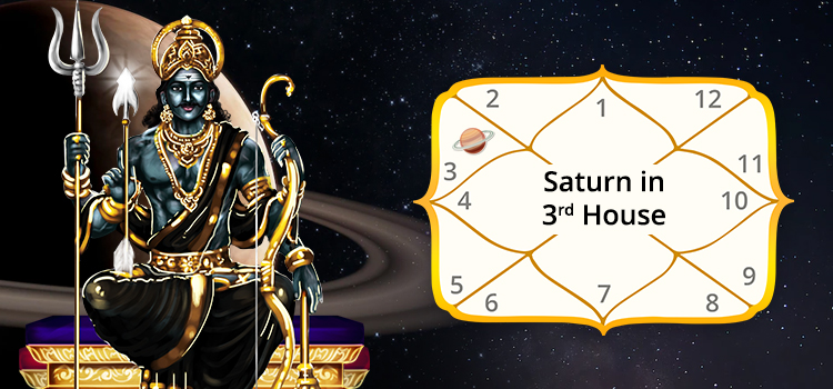 saturn in 3rd house vedic astrology