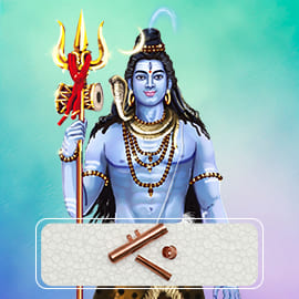 Siva Shamburagi Moola Mantra Energized Copper Amulet: 48 Days